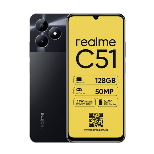 Realme C51 (MTN) 128GB Dual Sim - Black