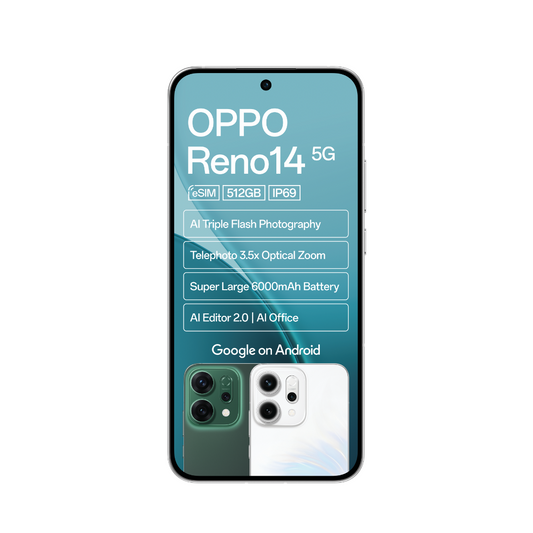 Oppo Reno 14 Green 5G (Vodacom)