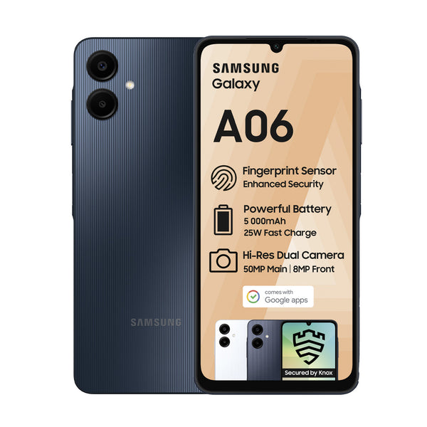 Samsung Galaxy A06 Black DS (Telkom) - Black