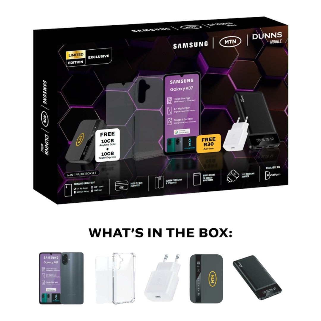 Samsung Galaxy A07 Boxset (MTN)