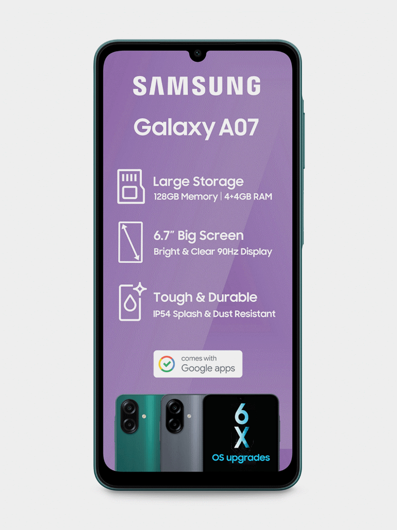 Samsung Galaxy A07 (Green) - MTN