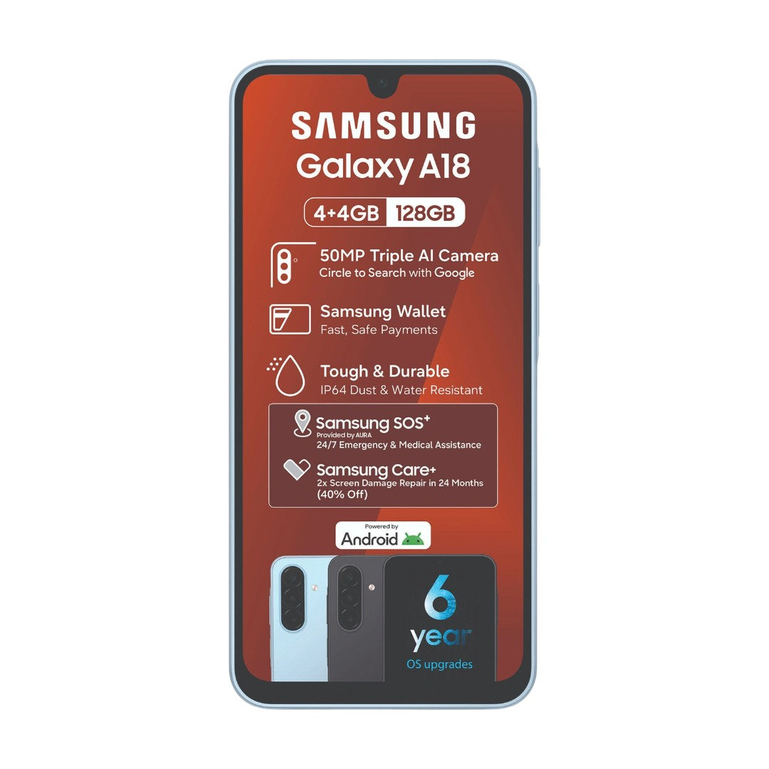 Samsung Galaxy A18 (Vodacom) - Blue