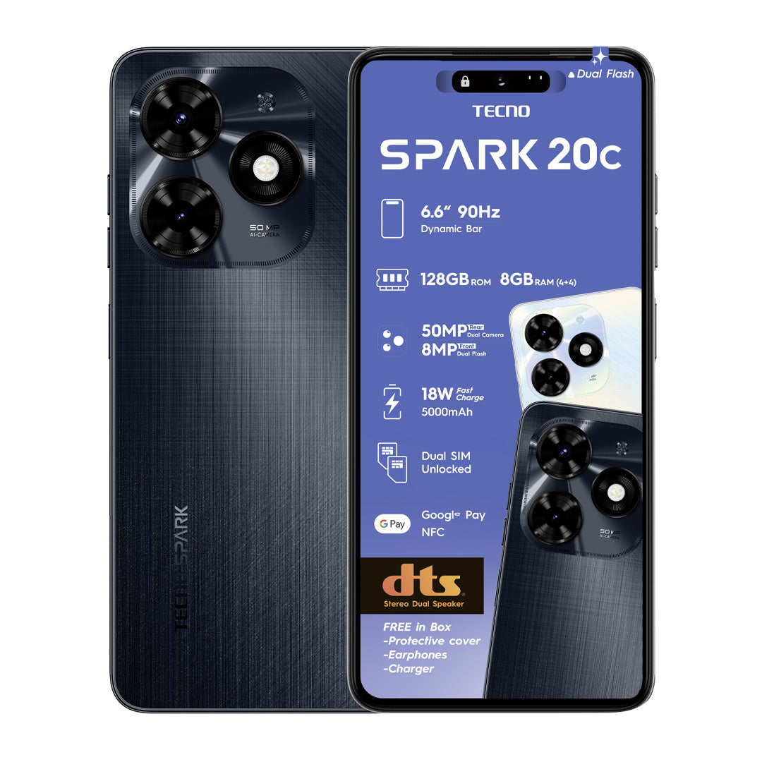 Tecno Spark 20C 128GB 4G DS (Vodacom)