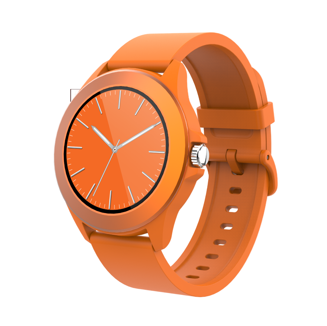 Volkano Splash Series Round Smartwatch - Orange