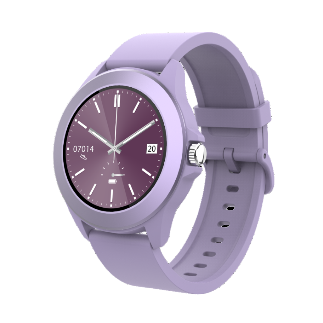 Volkano Splash Series Round Smartwatch - Purple