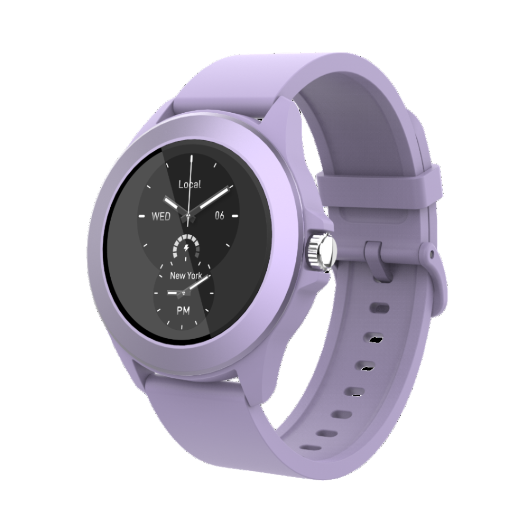 Volkano Splash Series Round Smartwatch - Purple