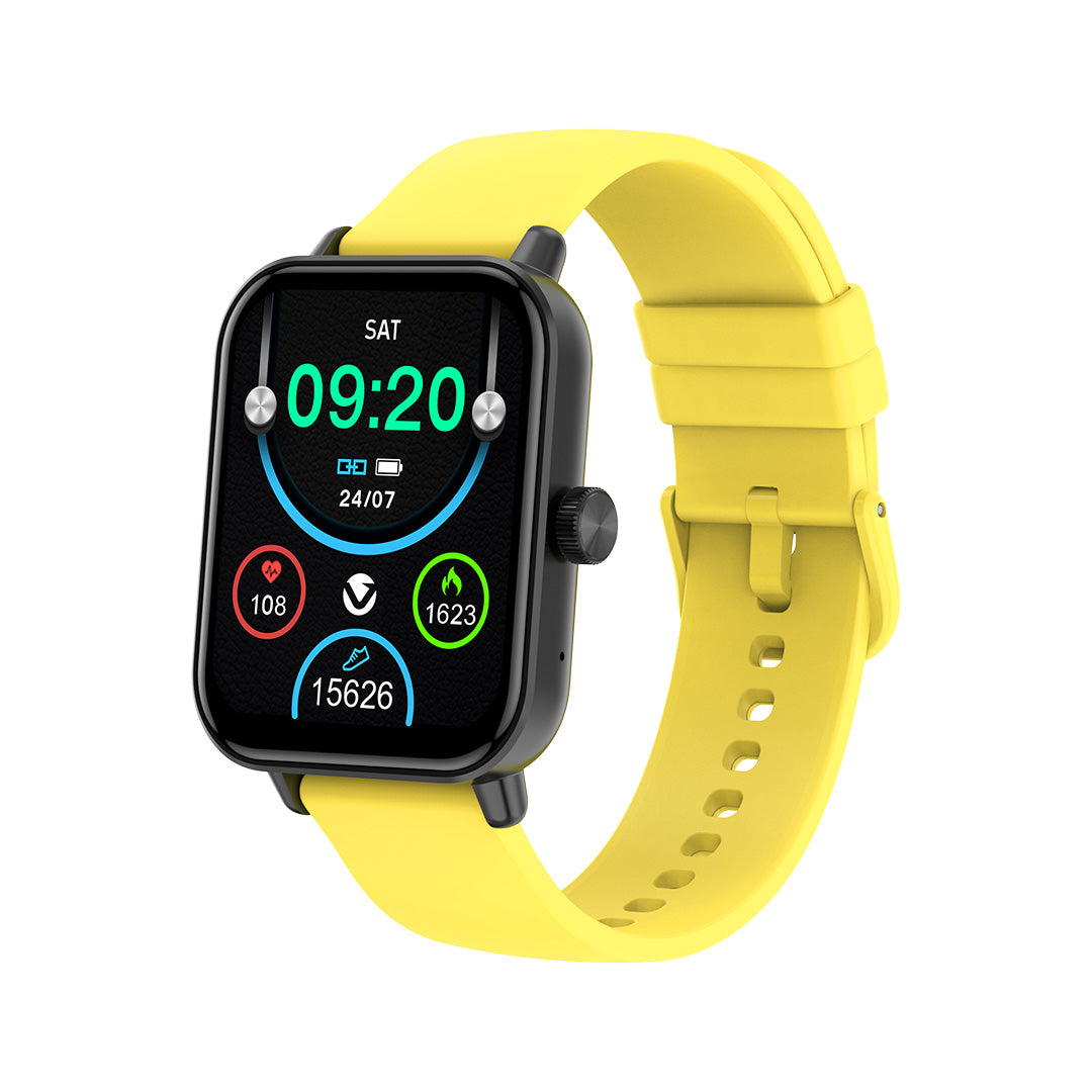 Volkano Chroma Series Fitness Watch - Yellow