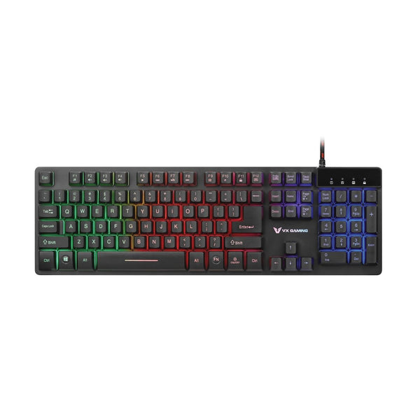 VX Gaming Poseidon Series Semi m=Mech Keyboard - Black – Dunns Mobile SA