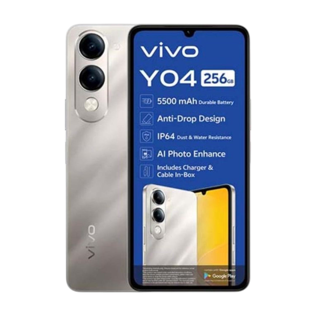 Vivo Y04 4/256GB DS (Vodacom) - Gold