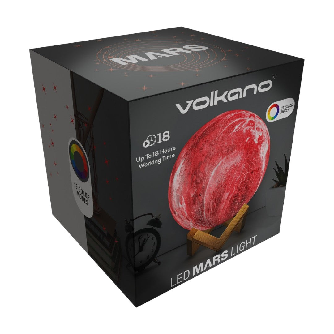 Volkano Galactic Series Mars Light