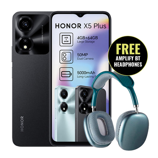 Honor X5 Plus (Vodacom) + Free Amplify Bluetooth Headphones