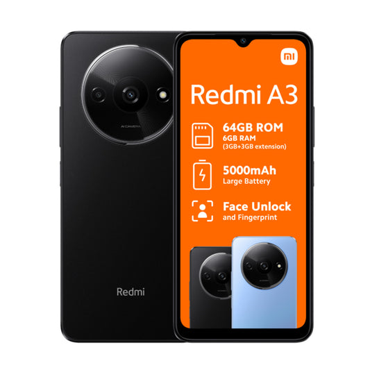 Xiaomi Redmi A3 (Black) - Vodacom