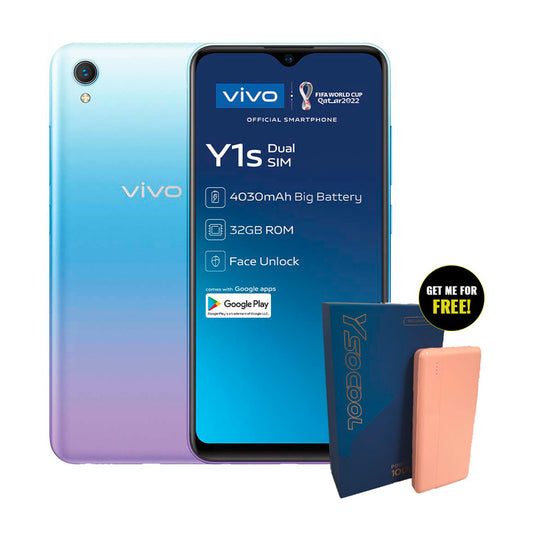 Vivo Y1s + Free Powerbank (Vodacom)