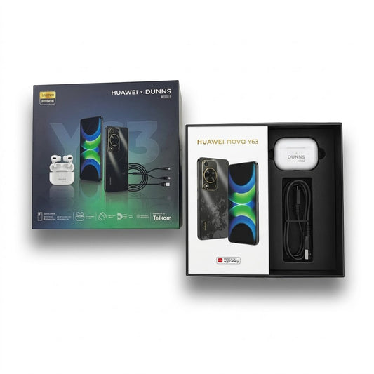Huawei Y63 Boxset (Silver) - Telkom